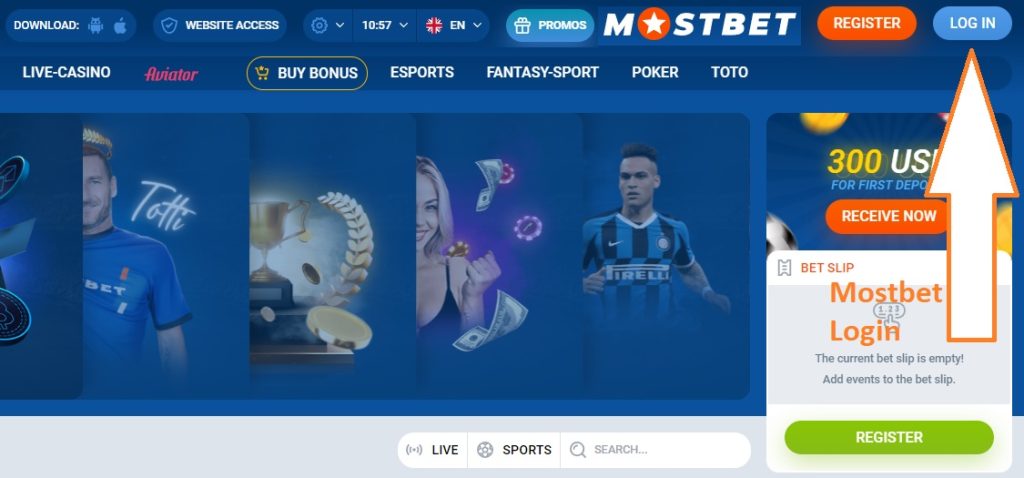 mostbet giriş